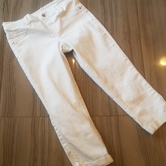 Justice Other - Justice crop white jeans